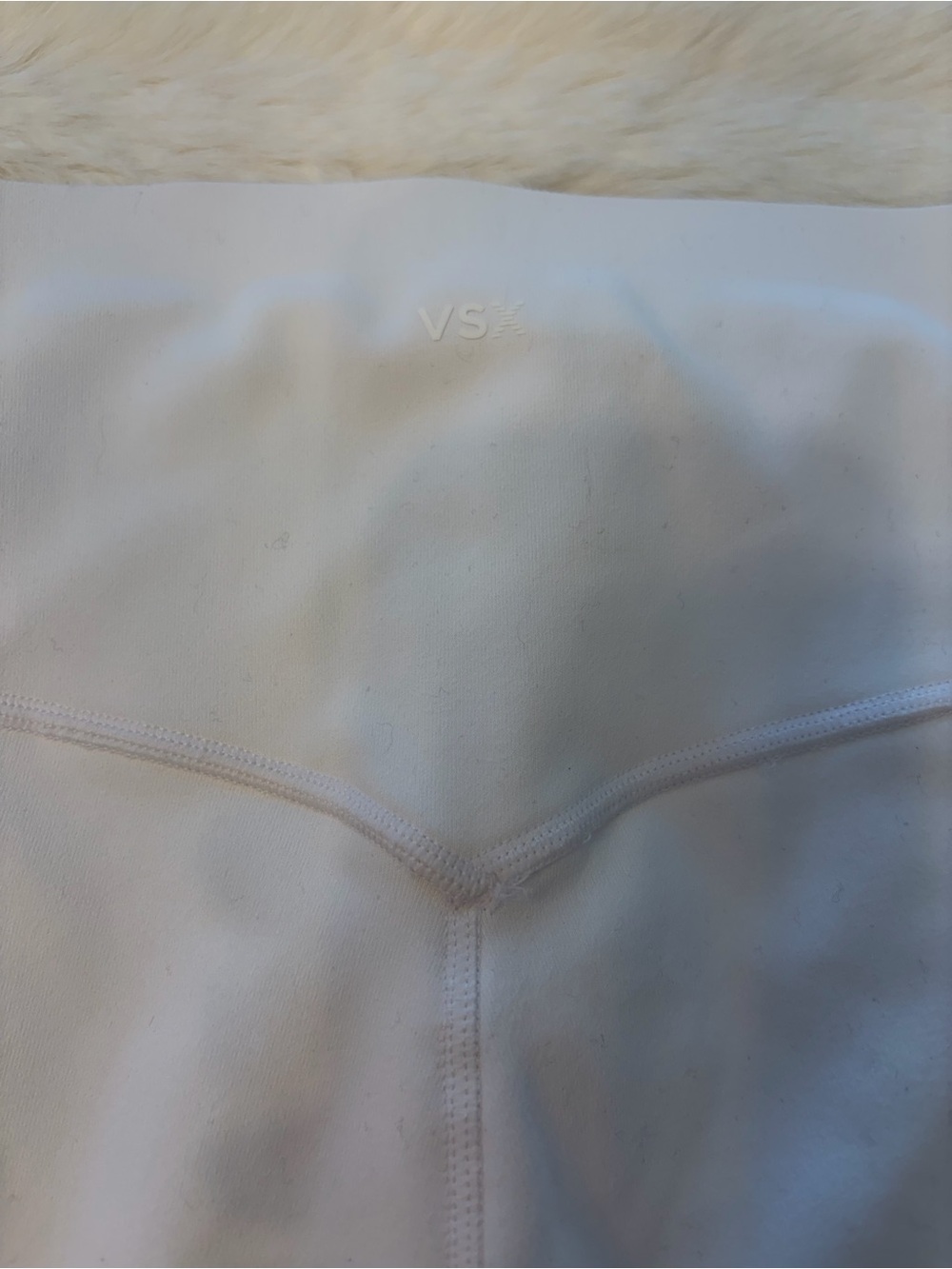 VSX Sport White Capri 20" Inseam Leggings - Picture 4 of 6